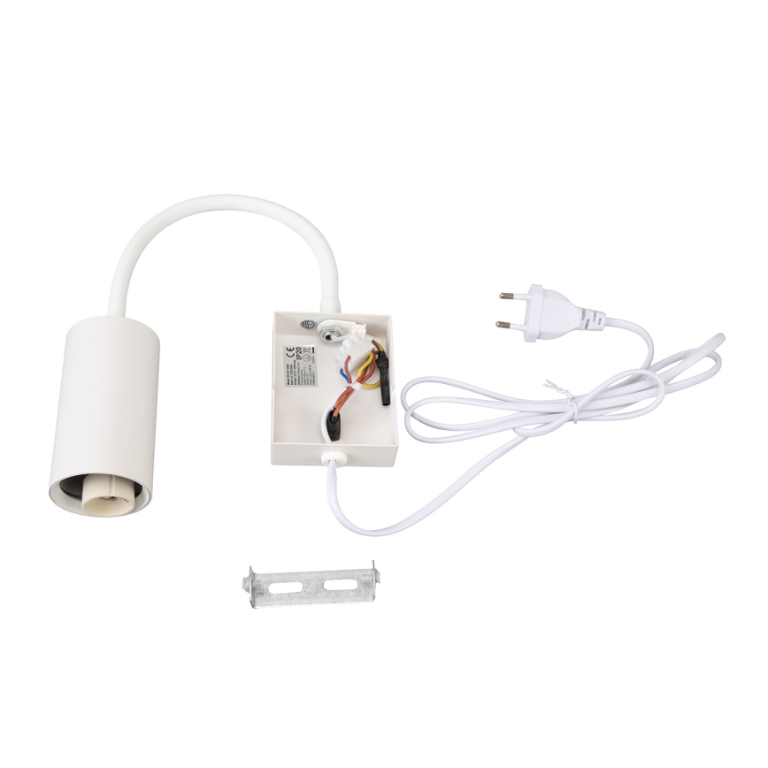 BRILAGI - Säädettävä seinävalaisin kytkimellä SELE 1xGU10/30W/230V valkoinen