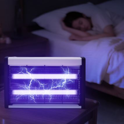 Brilagi - Sähköinen hyönteisansa 2xUV/10W/230V 60 m2