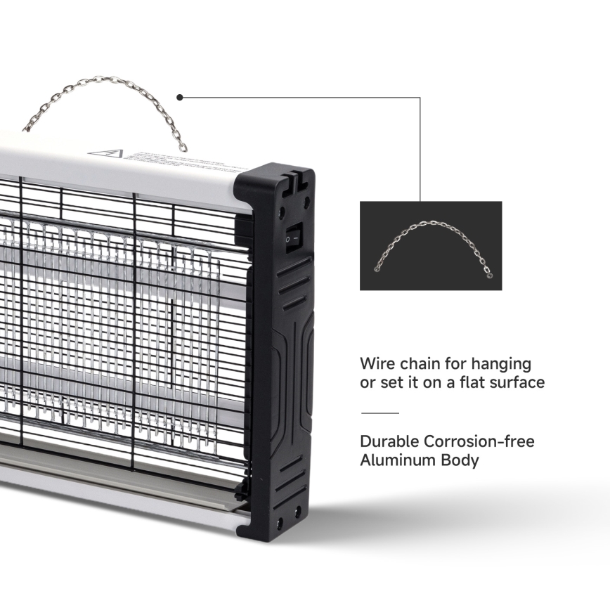 Brilagi - Sähköinen hyönteisansa 2xUV/18W/230V 100 m2