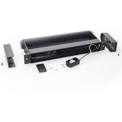 Brilagi - SALERNO LED ulkoseinävalaisin LED/12W/230V 35,5 cm musta IP65