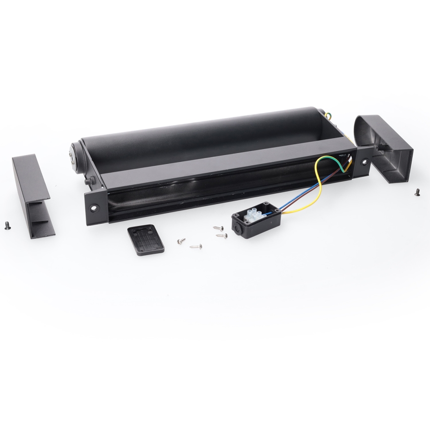 Brilagi - SALERNO LED ulkoseinävalaisin LED/12W/230V 35,5 cm musta IP65
