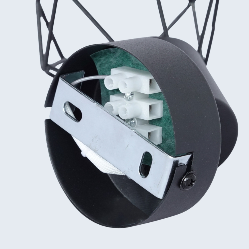 Brilagi - Seinään asennettava kohdevalaisin CAGE 1xE14/40W/230V