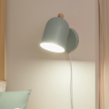 Brilagi - Seinään asennettava kohdevalaisin GALLION 1xE27/15W/230V vihreä