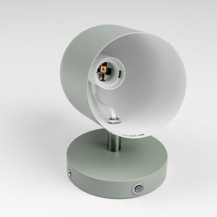 Brilagi - Seinään asennettava kohdevalaisin GALLION 1xE27/15W/230V vihreä