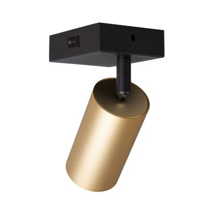 Brilagi - Seinäkohdevalo SELE 1xGU10/30W/230V musta/kulta