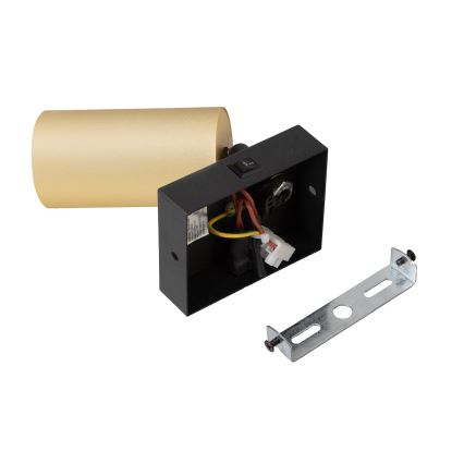 Brilagi - Seinäkohdevalo SELE 1xGU10/30W/230V musta/kulta