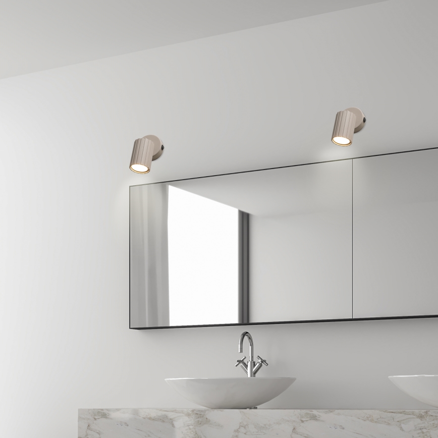 Brilagi - Seinäspotti CRISPINA 1xGU10/10W/230V beige