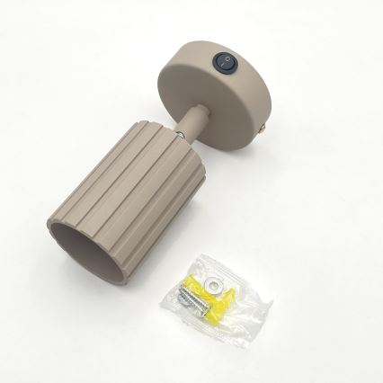 Brilagi - Seinäspotti CRISPINA 1xGU10/10W/230V beige