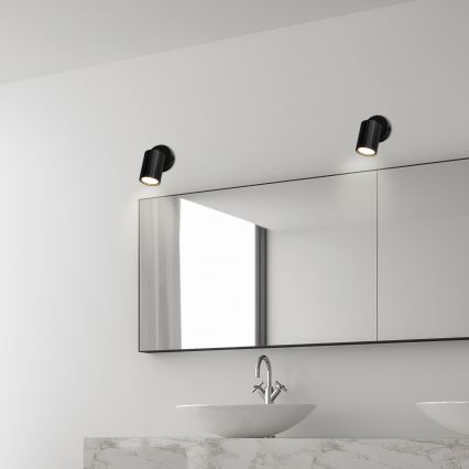 Brilagi - Seinäspotti CRISPINA 1xGU10/10W/230V musta