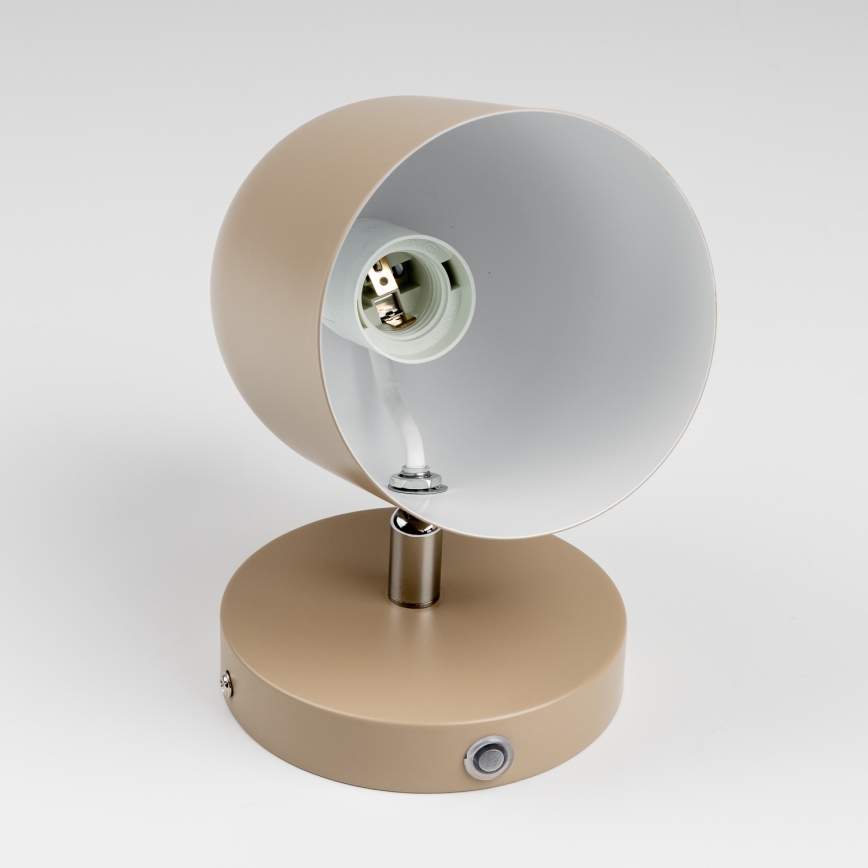 Brilagi - Seinäspotti GALLION 1xE27/15W/230V beige