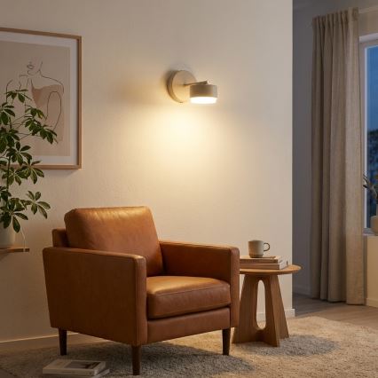 Brilagi - Seinävalaisin 1xGX53/12W/230V, beigen sävyinen