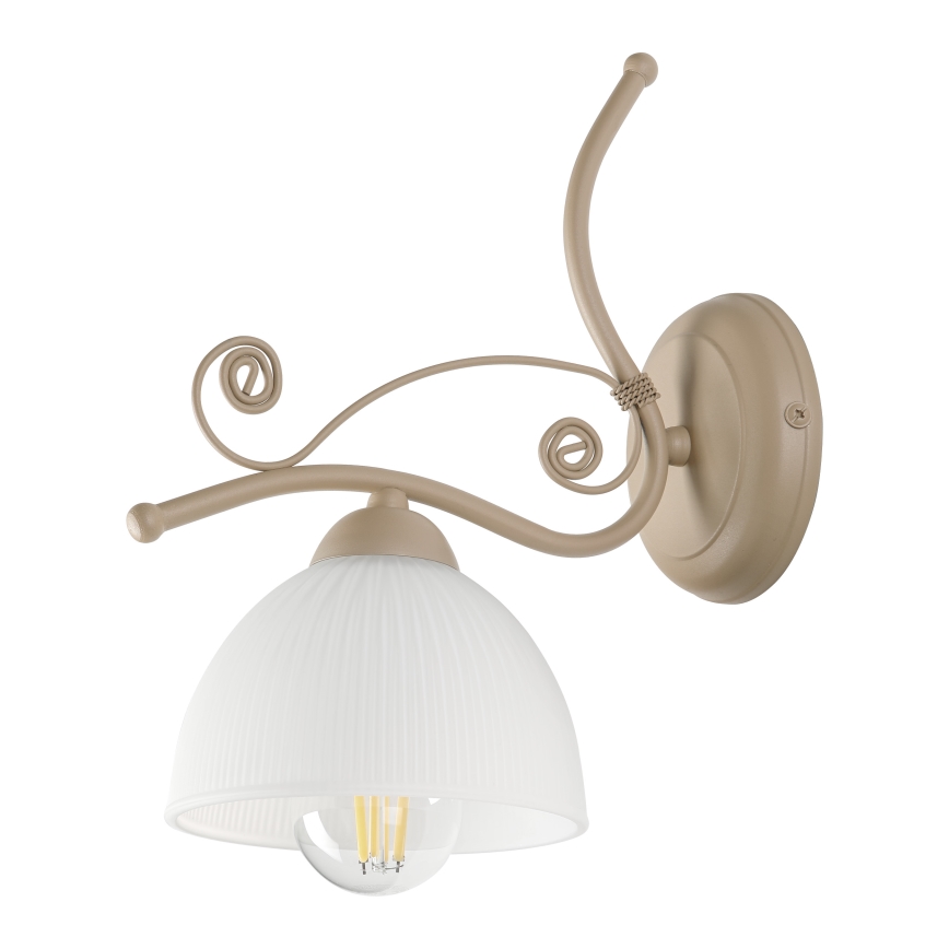Brilagi - Seinävalaisin ANTICO MODERN 1xE27/60W/230V beige