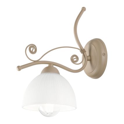 Brilagi - Seinävalaisin ANTICO MODERN 1xE27/60W/230V beige
