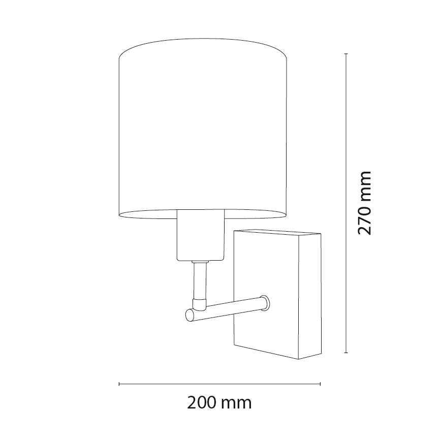BRILAGI - Lasten seinävalaisin BOBO WOOD 1xE27/25W/230V tammi/musta/vaaleanpunainen