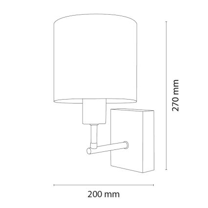 BRILAGI - Lasten seinävalaisin BOBO WOOD 1xE27/25W/230V tammi/musta/valkoinen/eläinhahmot