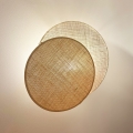 BRILAGI - Seinävalaisin CIRCLES 1xE27/15W/230V 45x45 cm beige/kerma