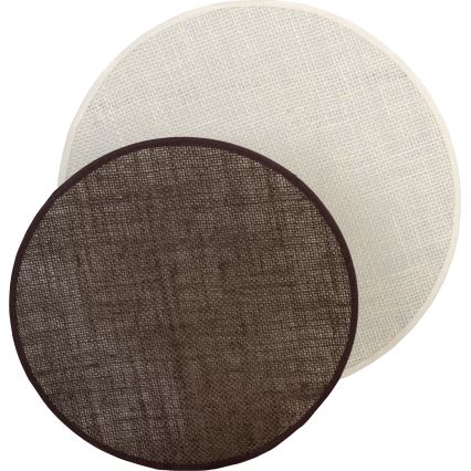 Brilagi - Seinävalaisin CIRCLES 1xE27/60W/230V Ø 35 cm kerma/ruskea