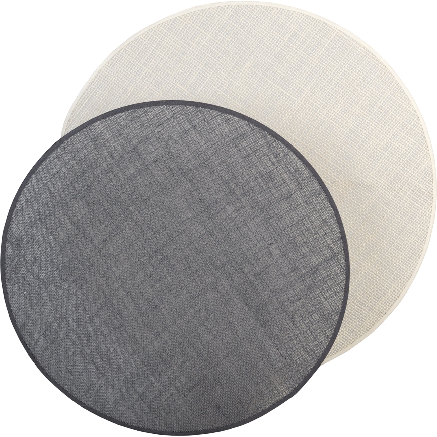 Brilagi - Seinävalaisin CIRCLES 1xE27/60W/230V Ø 45 cm kerma/harmaa
