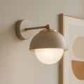 BRILAGI - Seinävalaisin COSMO 1xE27/60W/230V beige/kultainen