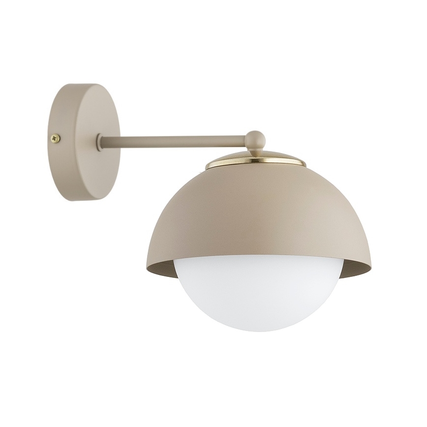 Brilagi - Seinävalaisin COSMO 1xE27/60W/230V beige/kultainen