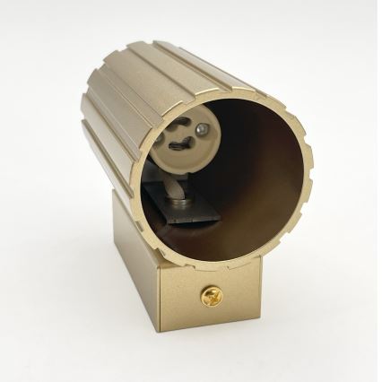 Brilagi - Seinävalaisin CRISPINA 1xGU10/10W/230V 10 cm kullanvärinen