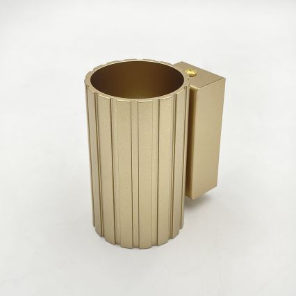 Brilagi - Seinävalaisin CRISPINA 1xGU10/10W/230V 10 cm kullanvärinen