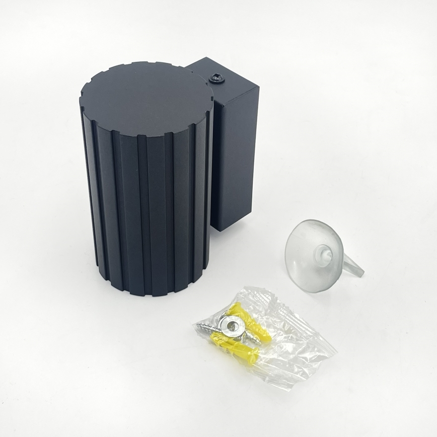 Brilagi - Seinävalaisin CRISPINA 1xGU10/10W/230V 10 cm musta