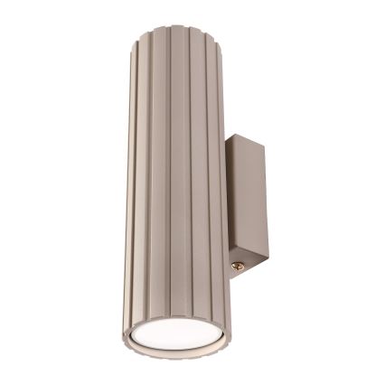 Brilagi - Seinävalaisin CRISPINA 2xGU10/10W/230V 20 cm beige