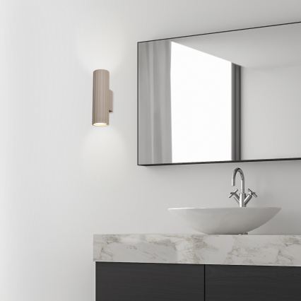 Brilagi - Seinävalaisin CRISPINA 2xGU10/10W/230V 20 cm beige