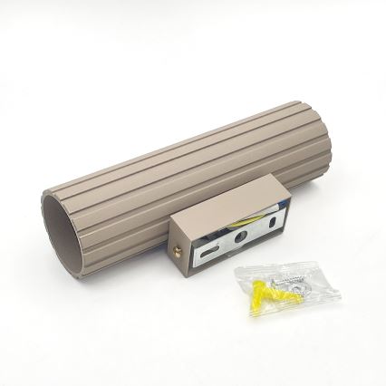 Brilagi - Seinävalaisin CRISPINA 2xGU10/10W/230V 20 cm beige