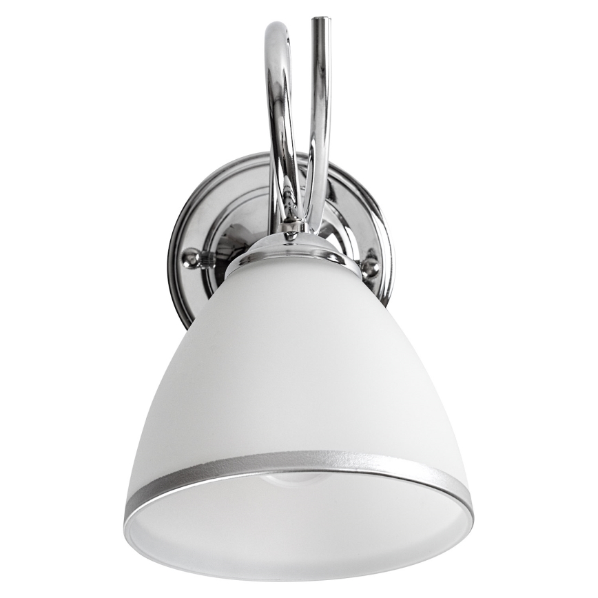 Brilagi - Seinävalaisin FRED 1xE27/60W/230V kiiltävä kromi