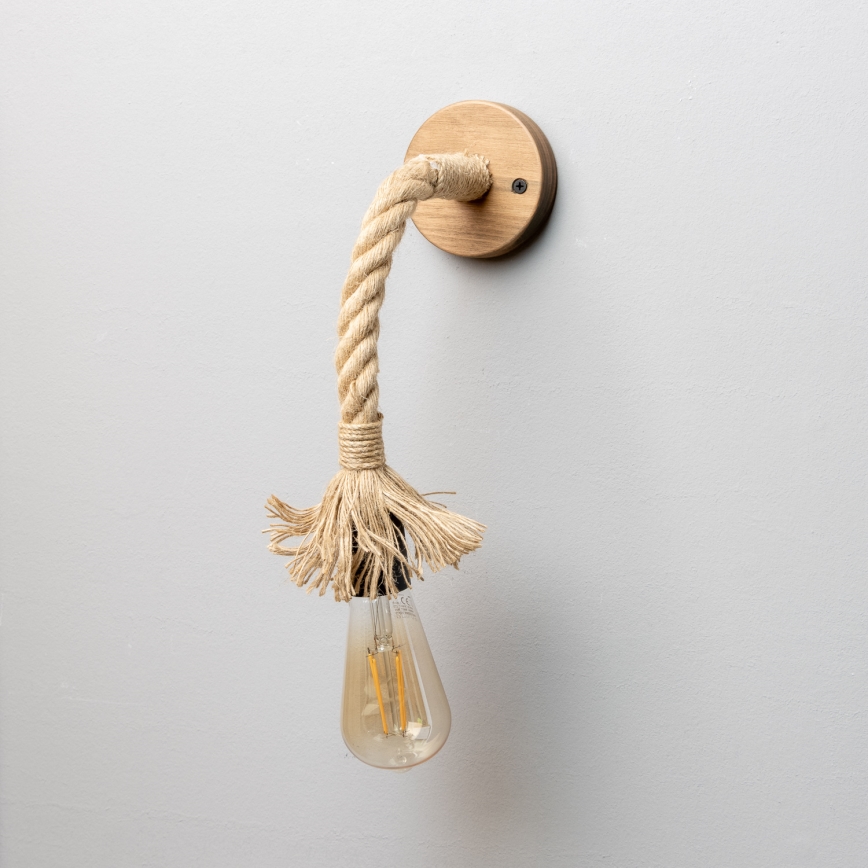 Brilagi - Seinävalaisin KOS 1xE27/60W/230V pyökki