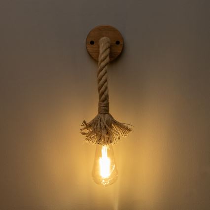 Brilagi - Seinävalaisin KOS 1xE27/60W/230V pyökki