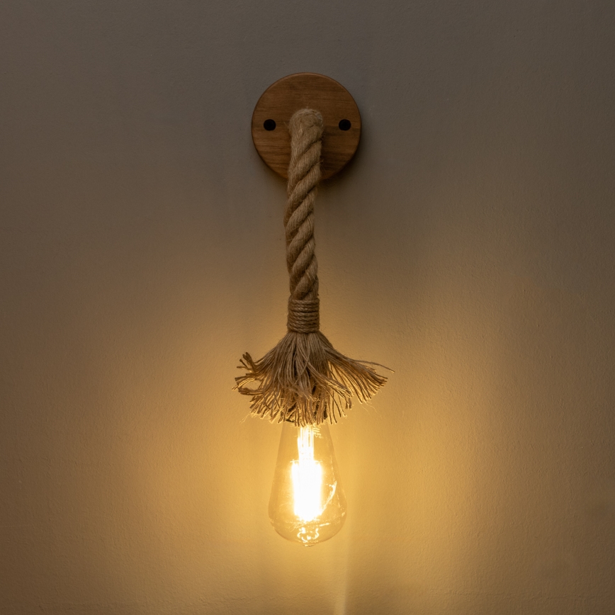 Brilagi - Seinävalaisin KOS 1xE27/60W/230V pyökki