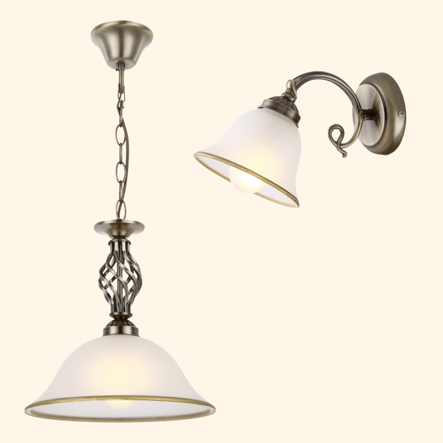 Brilagi - Seinävalaisin NOSTALGIA 1xE27/60W/230V