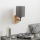 Brilagi - Seinävalaisin NUBILA WOOD 1xE27/25W/230V tammi/antrasiitti