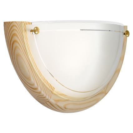 Brilagi - Seinävalaisin ORBIS 1xE27/60W/230V 30 cm mänty