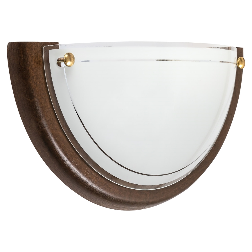 Brilagi - Seinävalaisin ORBIS 1xE27/60W/230V 30 cm mänty