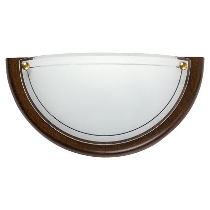 Brilagi - Seinävalaisin ORBIS 1xE27/60W/230V 30 cm mänty