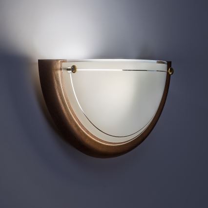 Brilagi - Seinävalaisin ORBIS 1xE27/60W/230V 30 cm mänty