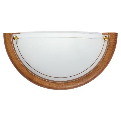 Brilagi - Seinävalaisin ORBIS 1xE27/60W/230V 30 cm mänty