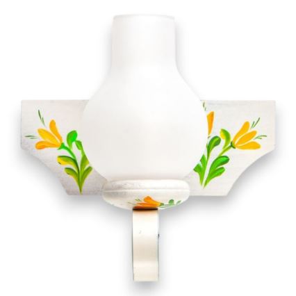 Brilagi - Seinävalaisin QUEEN 1xE14/40W/230V pyökki/kerma