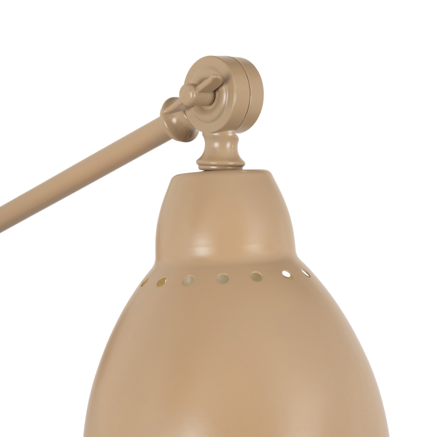 BRILAGI - Seinävalaisin QUILL 1xE27/40W/230V 40 cm beige