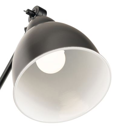 BRILAGI - Seinävalaisin QUILL 1xE27/40W/230V 40 cm musta