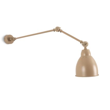 BRILAGI - Seinävalaisin QUILL 1xE27/40W/230V 83 cm beige