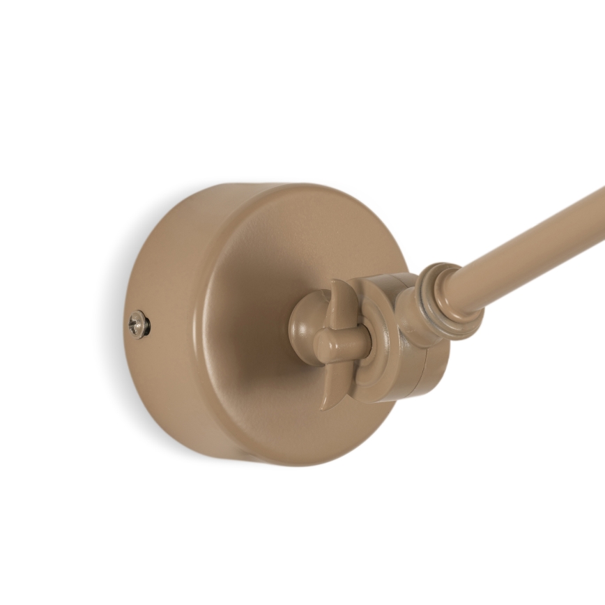 BRILAGI - Seinävalaisin QUILL 1xE27/40W/230V 83 cm beige
