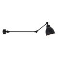 Brilagi - Seinävalaisin QUILL 1xE27/40W/230V 83 cm musta