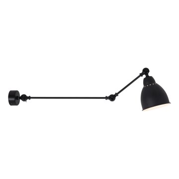 Brilagi - Seinävalaisin QUILL 1xE27/40W/230V 83 cm musta