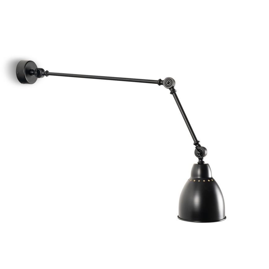BRILAGI - Seinävalaisin QUILL 1xE27/40W/230V 83 cm musta