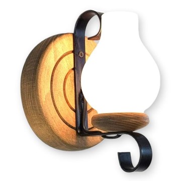 Brilagi - Seinävalaisin ROATA APLICA 1xE14/40W/230V pyökki